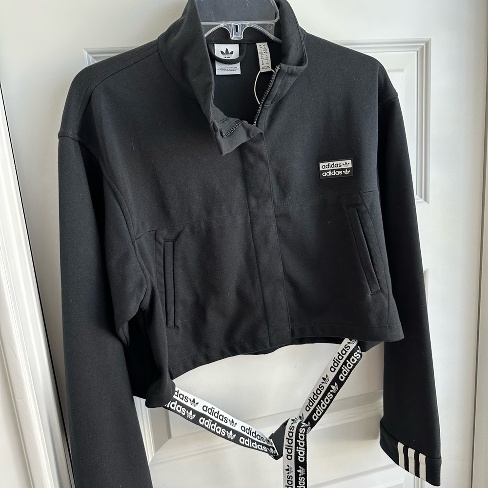 Adidas cropped jacket